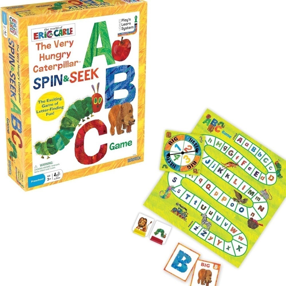 The Very Hungry Caterpillar Spin & Seek ABC Game